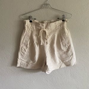 Madewell Drawstring Pull-On Paperbag Shorts
